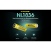 Bateria 18650 recarregável Nitecore com 3600 mAh